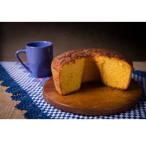 BOLO 450g FUBÁ COM CANELA E ERVA DOCE 